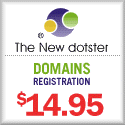 Use Dotster.com for buying domain names